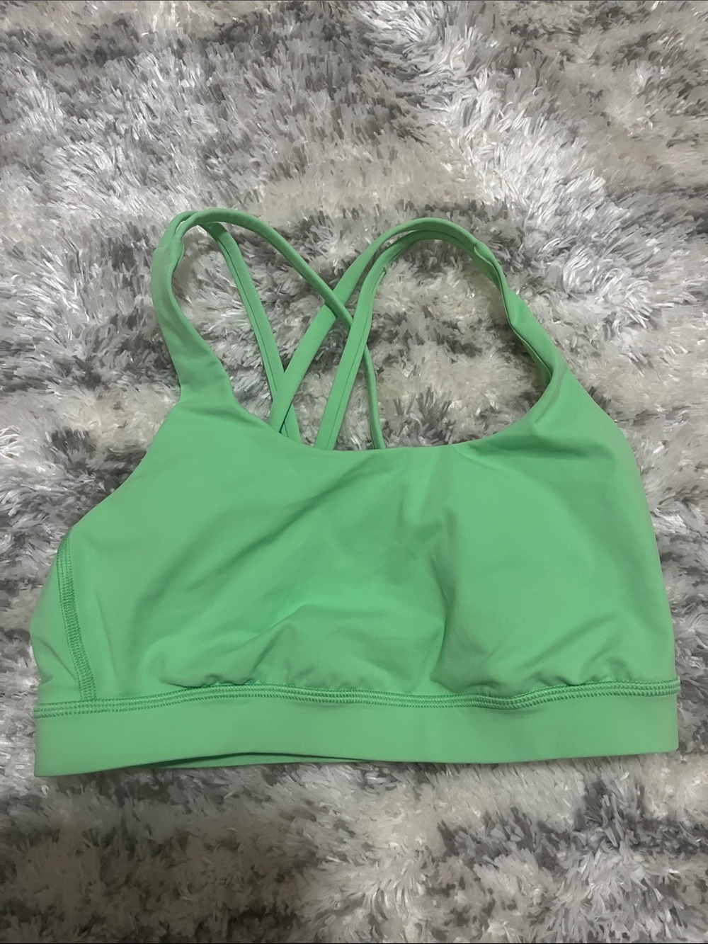 Lululemon Women’s Strappy Sports Bralette - Green size 6/small